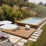 Feriehus Borgo Calbianco - Private House With Pool & Airco Cerreto Castello