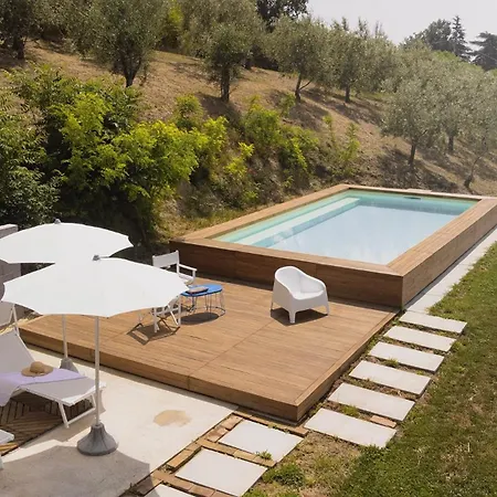 بيت للعطل Borgo Calbianco - Private House With Pool & Airco Cerreto Castello