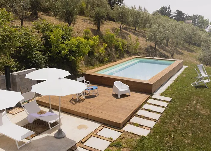 Ferienhaus Borgo Calbianco - Private House With Pool & Airco Cerreto Castello